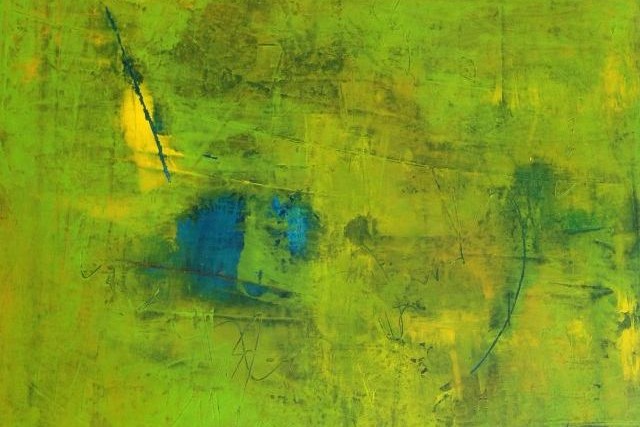 Gruen geworden 70x50